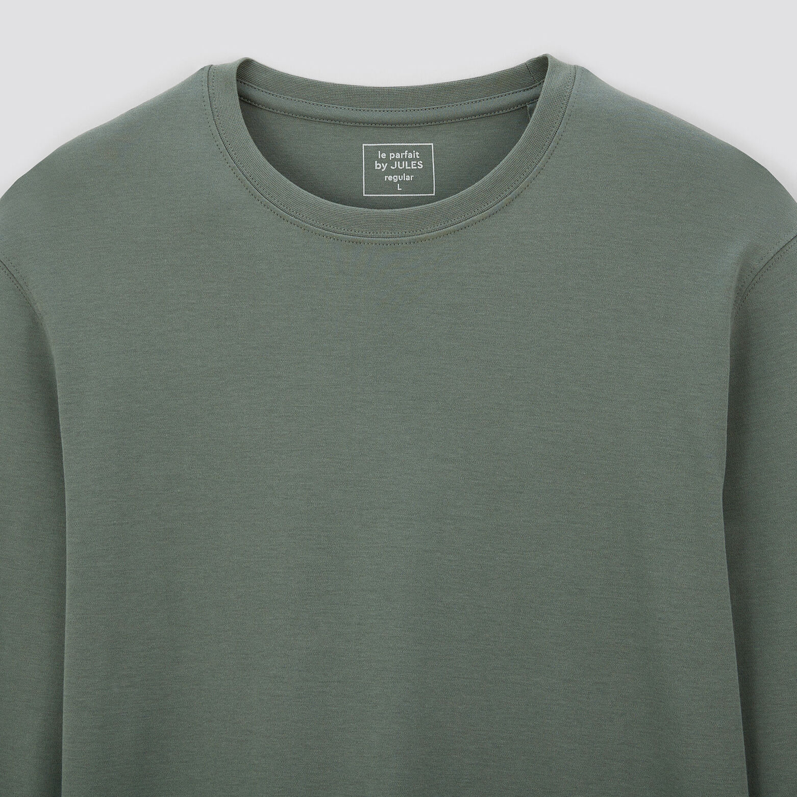 Tee shirt interlock manches longues Vert