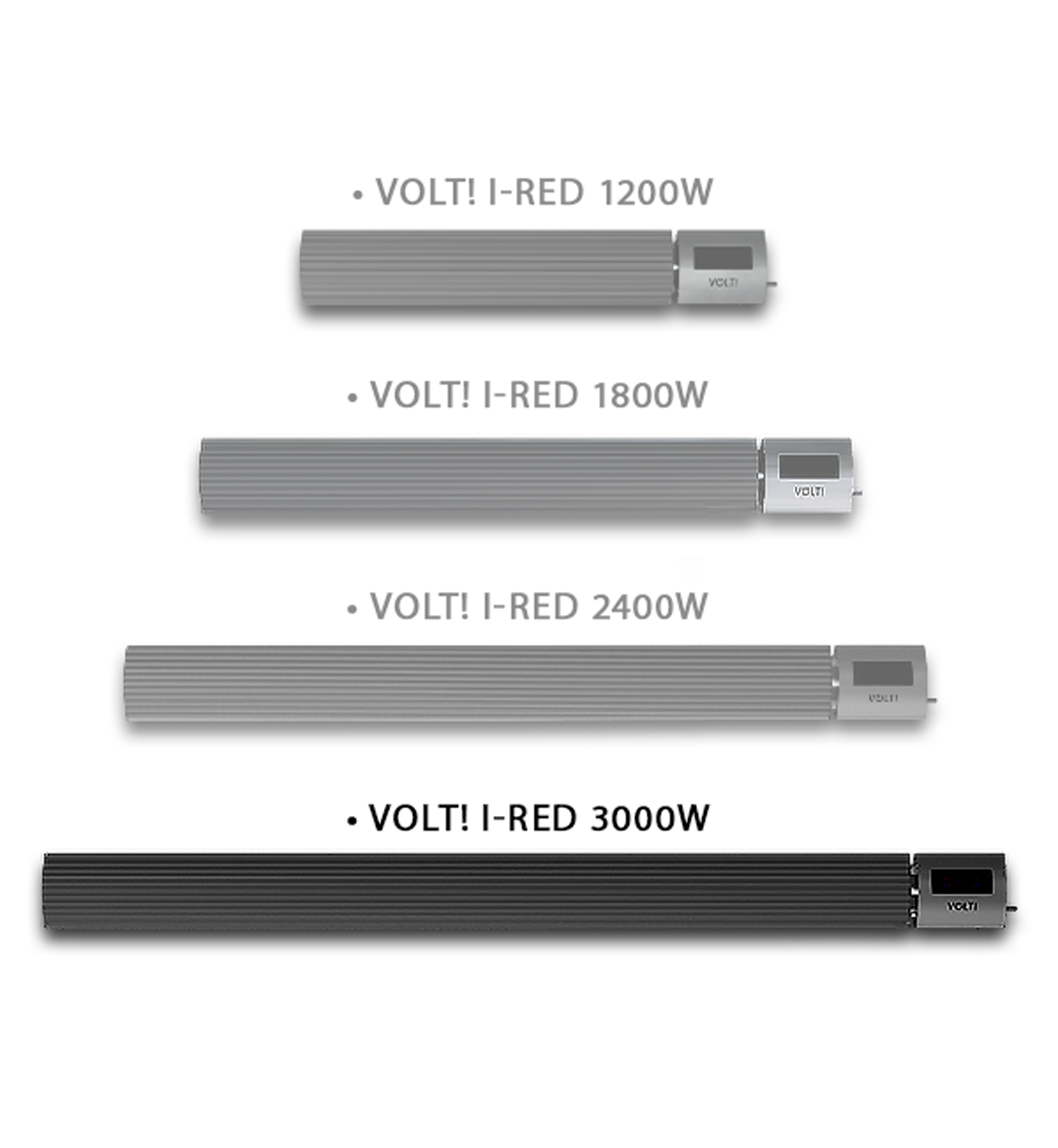 Fullcomfort VOLT! I-Red Infrarood Terrasverwarmer - 3000 Watt