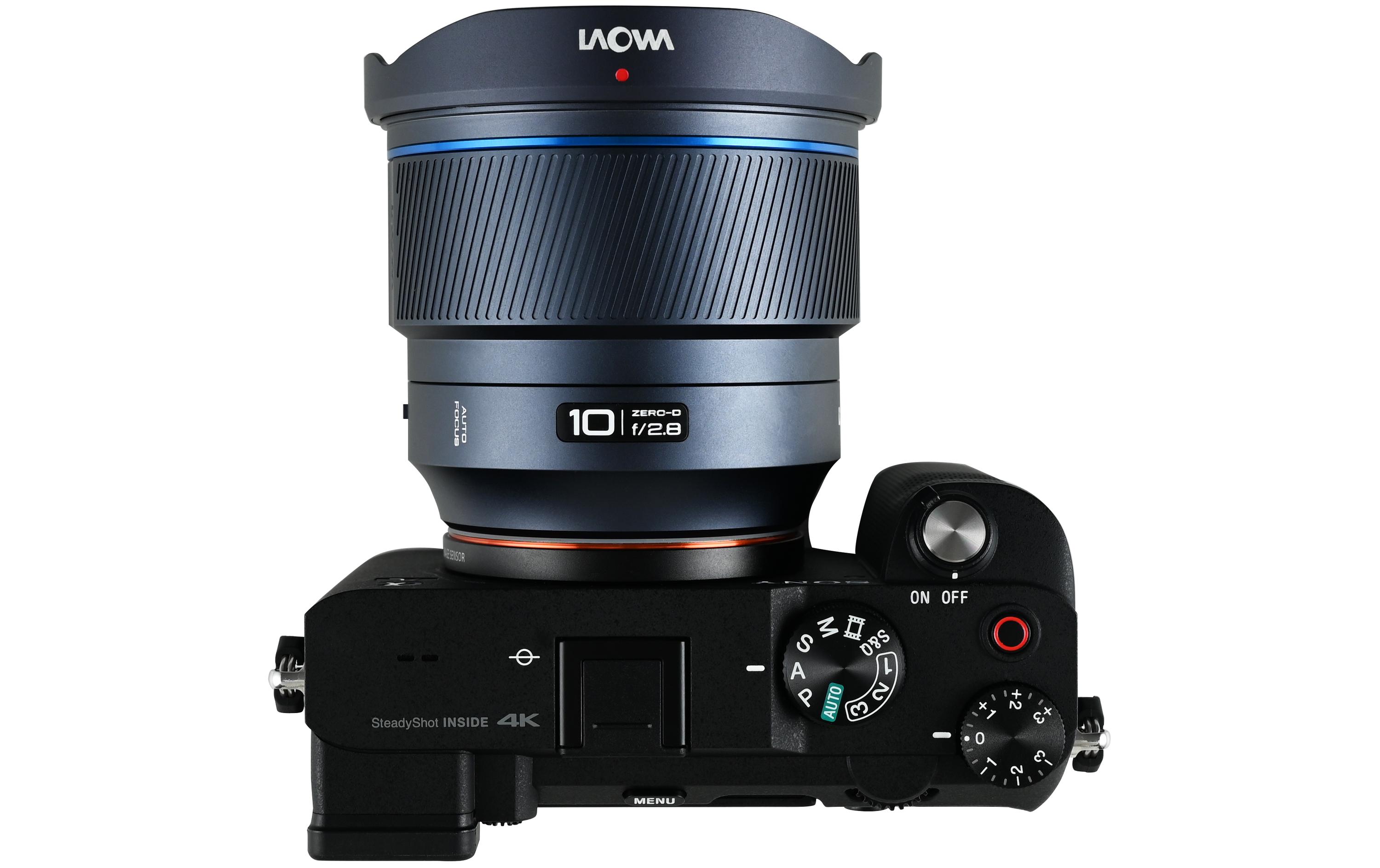Festbrennweite 10mm F/2.8 Zero-D FF Auto – Sony E-Mount<br>Ultraweitwinkelobjektiv mit Autofokus