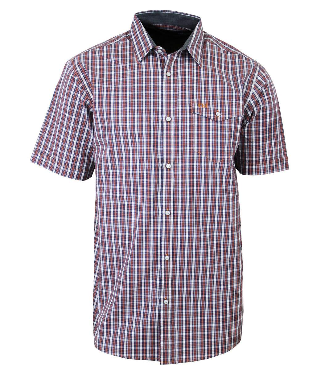 Chemise manches courtes 1 poche poitrine CH4007 - MD