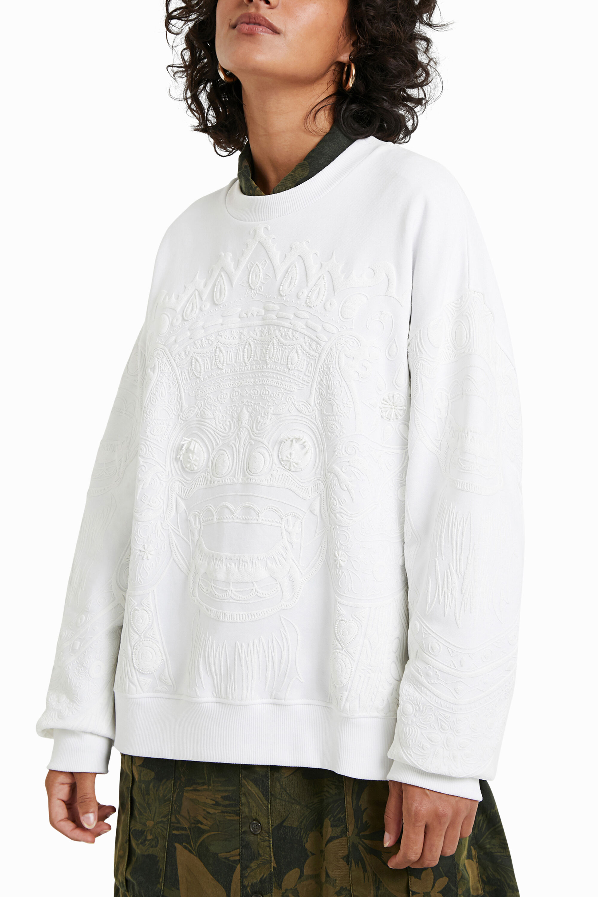 Sweat-shirt oversize balinais
