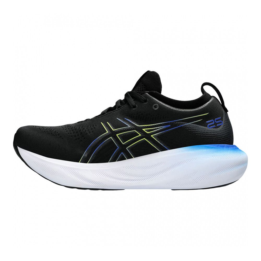 Asics GEL-NIMBUS 25 - Chaussures running Homme black/glow yellow