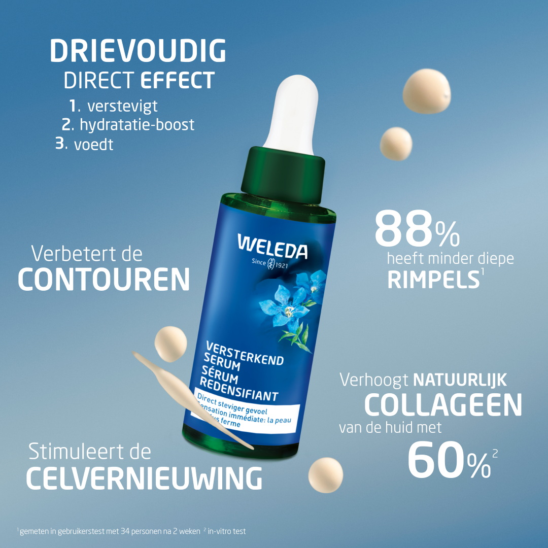 WELEDA Blauwe gentiaan & edelweiss versterkend serum (30 ml)
