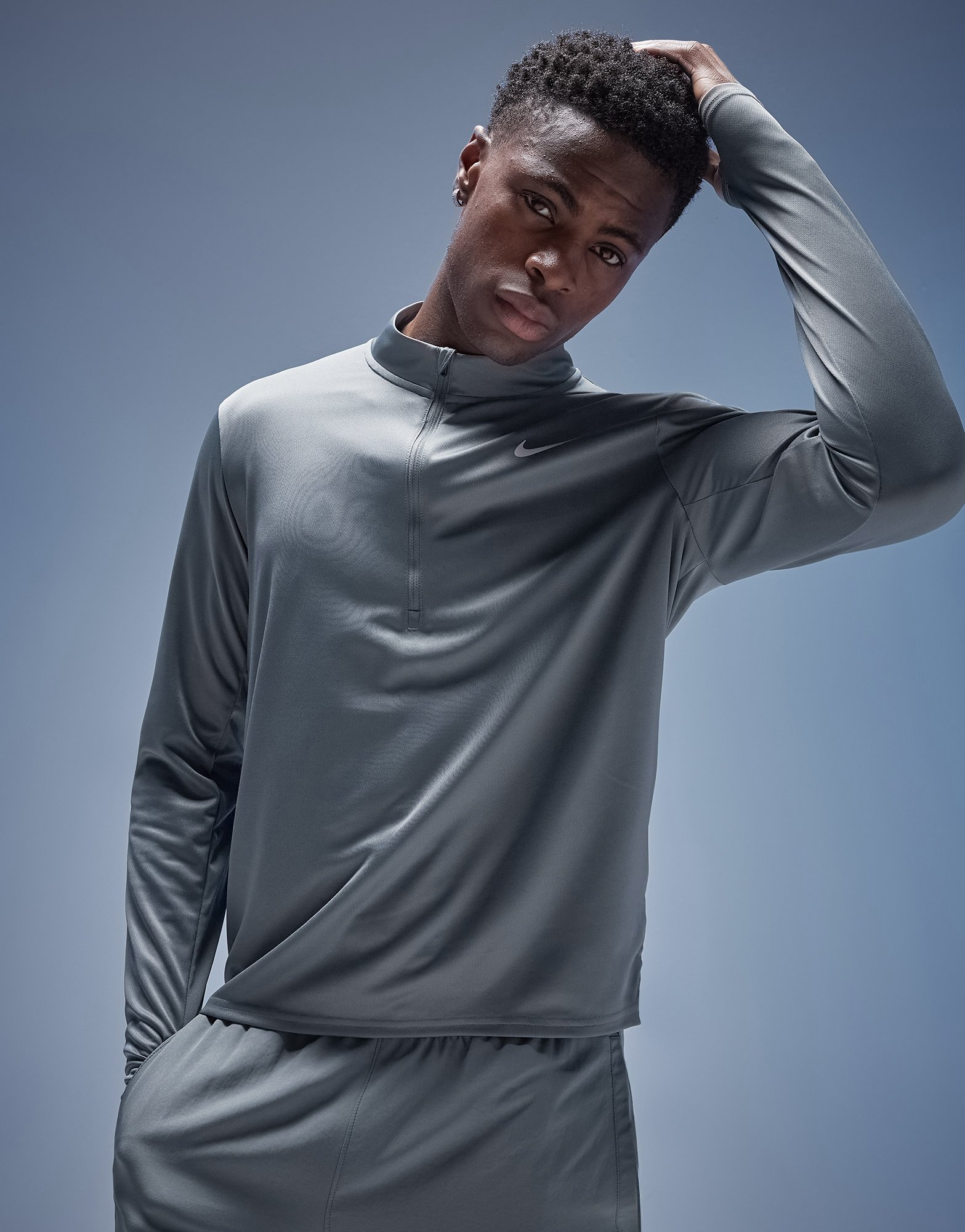 Nike Haut d'Entraînement Pacer 1/2 Zippé Homme