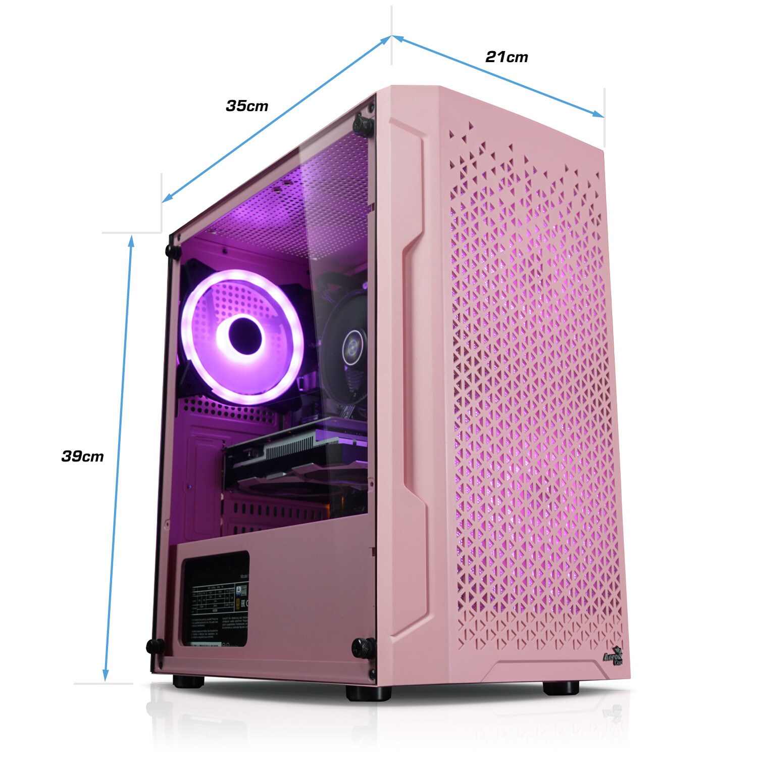 Gaming PC Zindarella 12 Intel Core i7-12700KF, 32GB DDR4, NVIDIA RTX 4060 8 GB, 2TB SSD, Windows 11