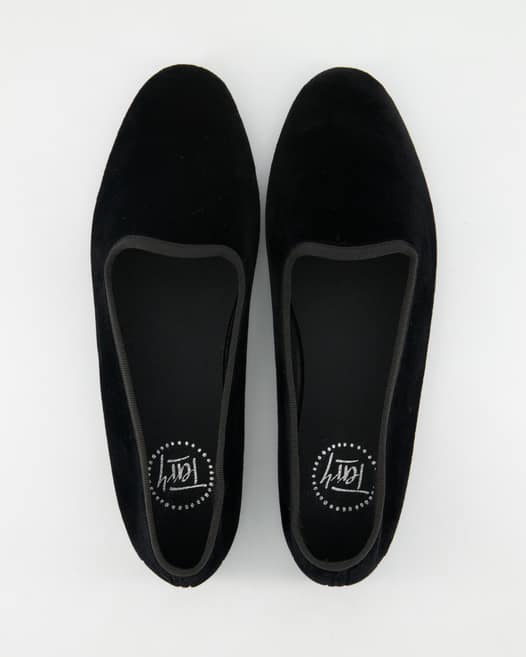 Terry Frida Slipper in Schwarz