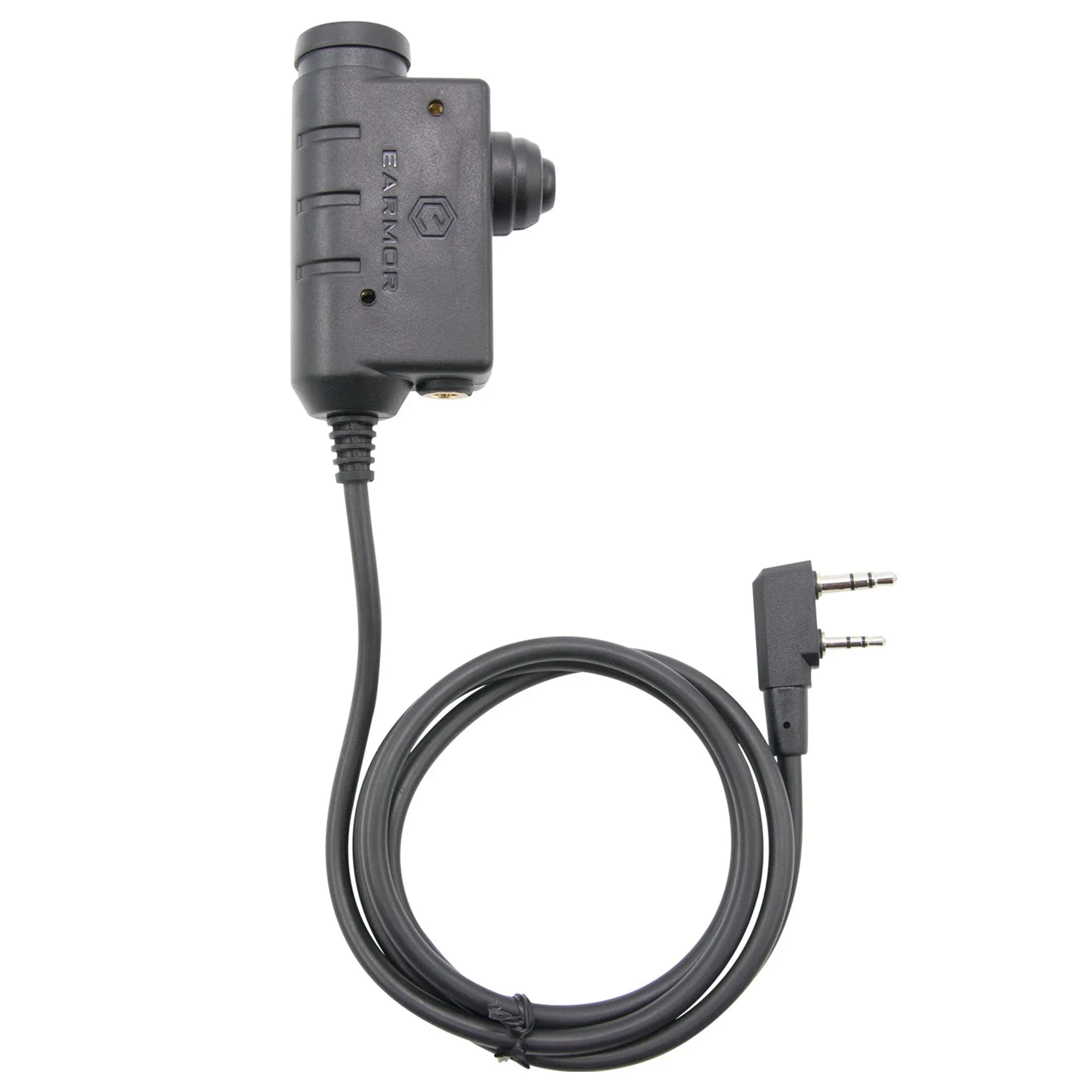 EARMOR -  Tactical PTT Push To Talk für Kennwood 2-pin