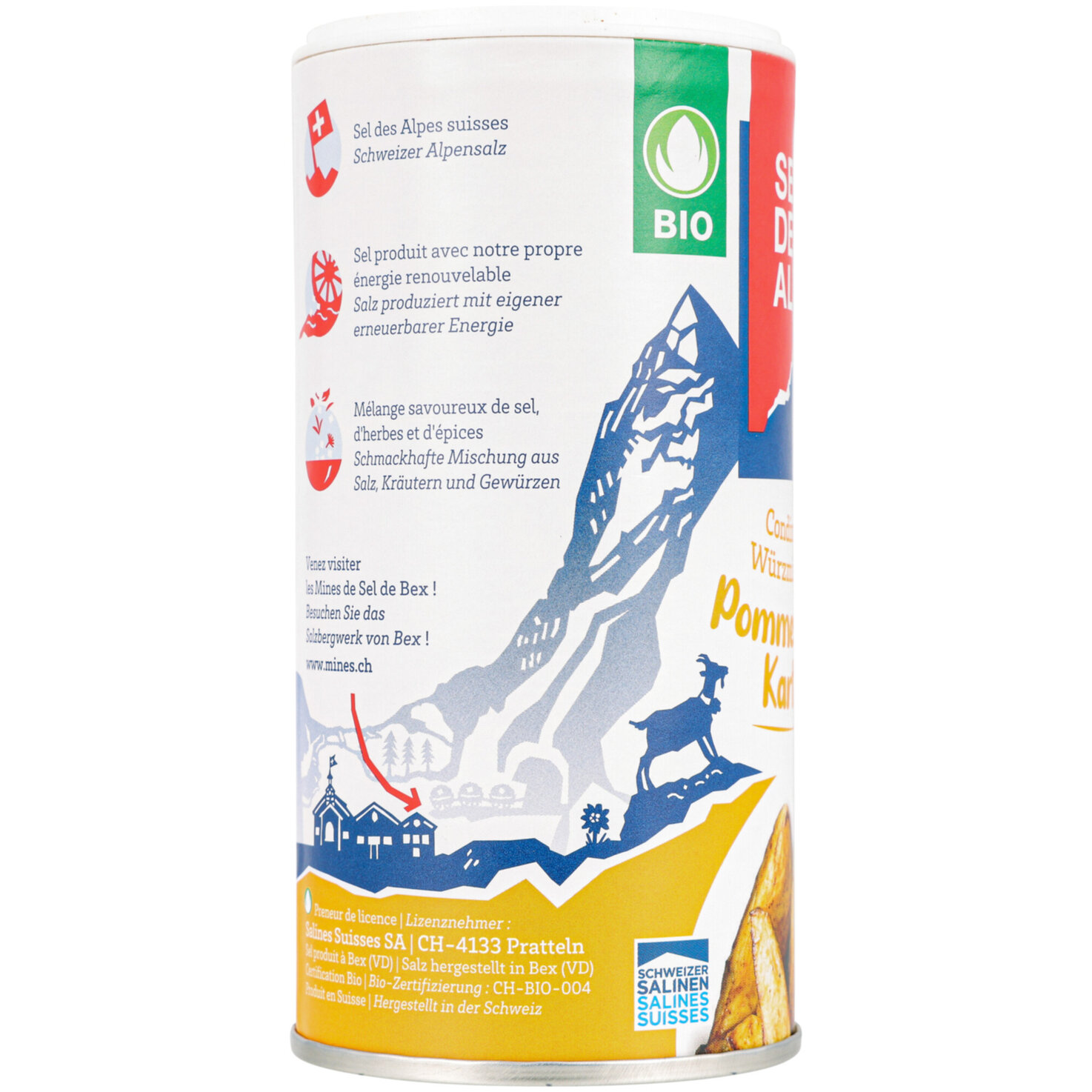 Sel des Alpes Bio Würzmischung für Kartoffel