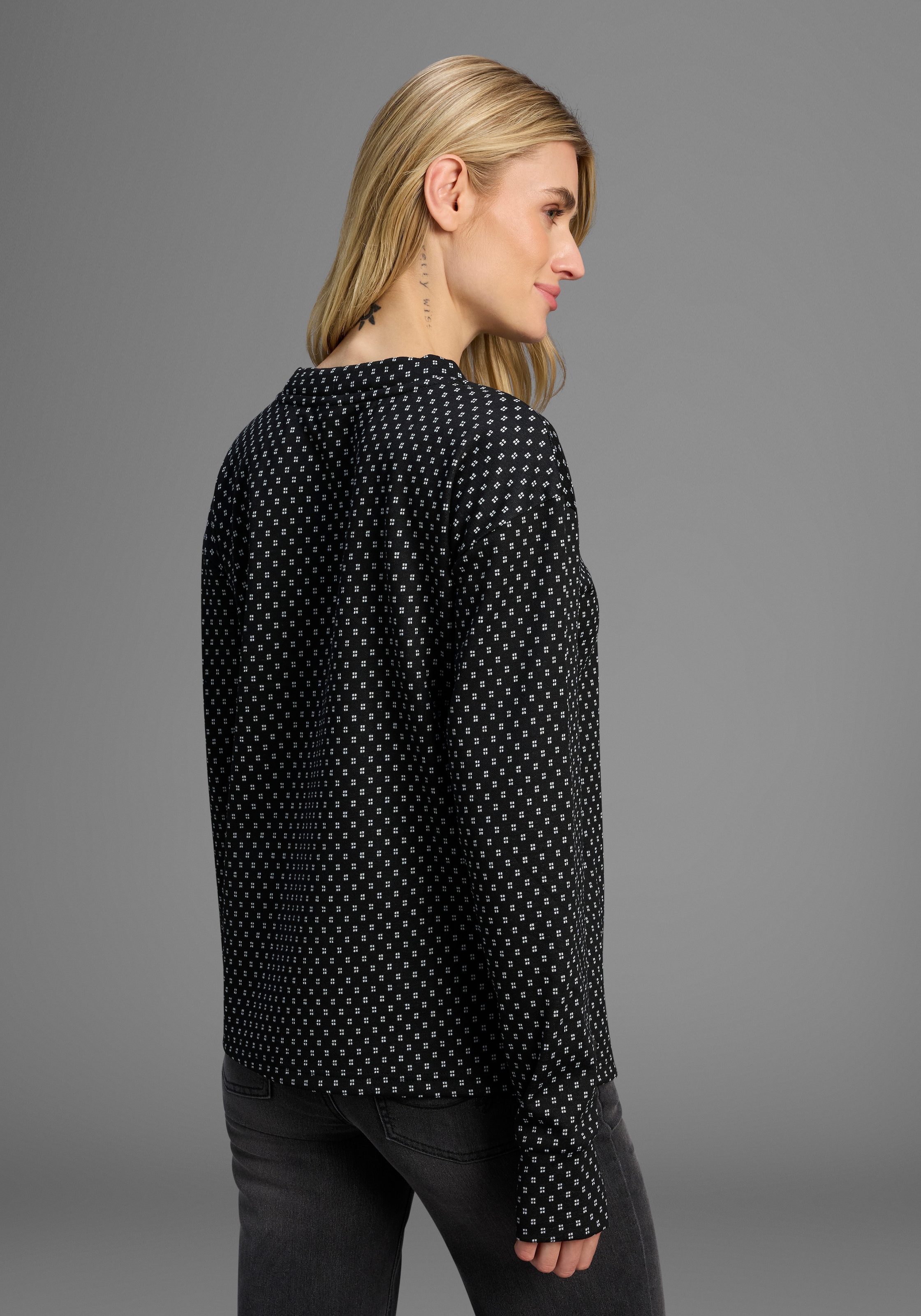 KangaROOS Sweatshirt , in strukturiertem Material mit Turtleneck