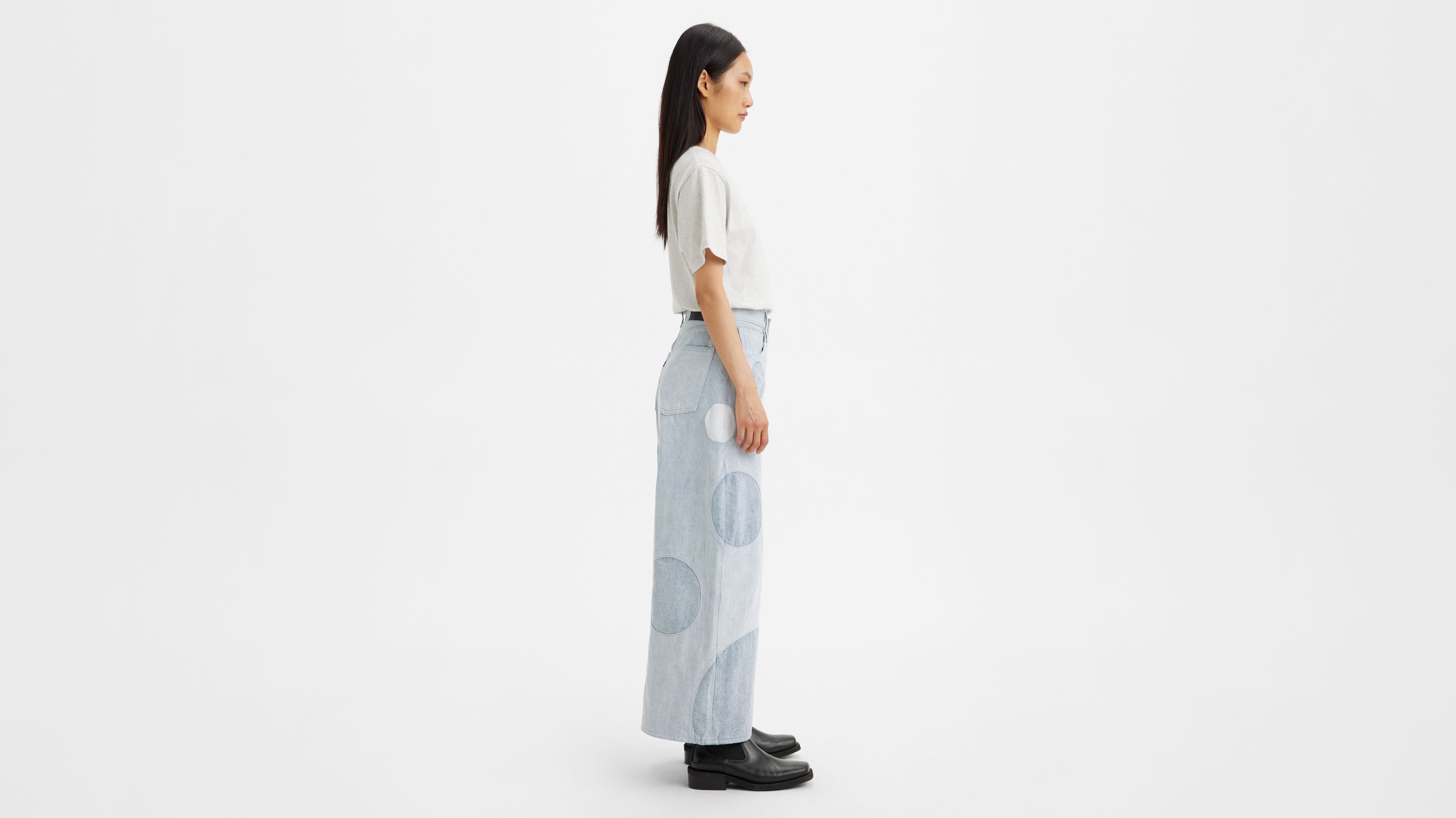 Jean Wide Barrel Levi's® Made & Crafted® - Indigo Pattern - Bleu
