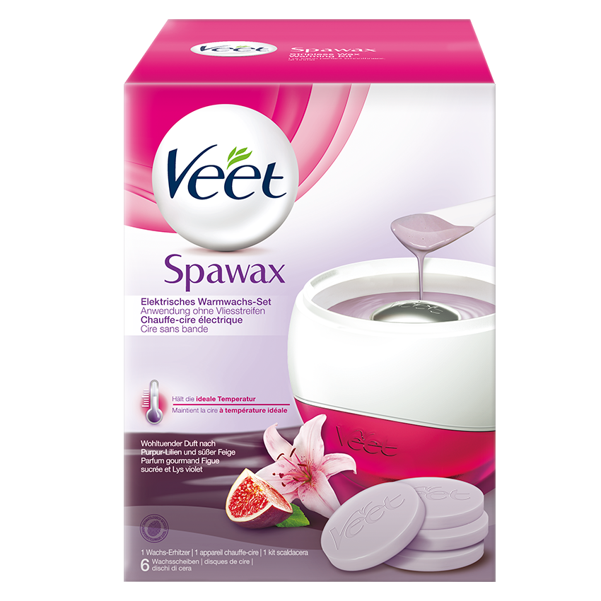 Veet Spawax Elektrisches Warmwachs-Set<br>1 Stück, Warmwachs-Set