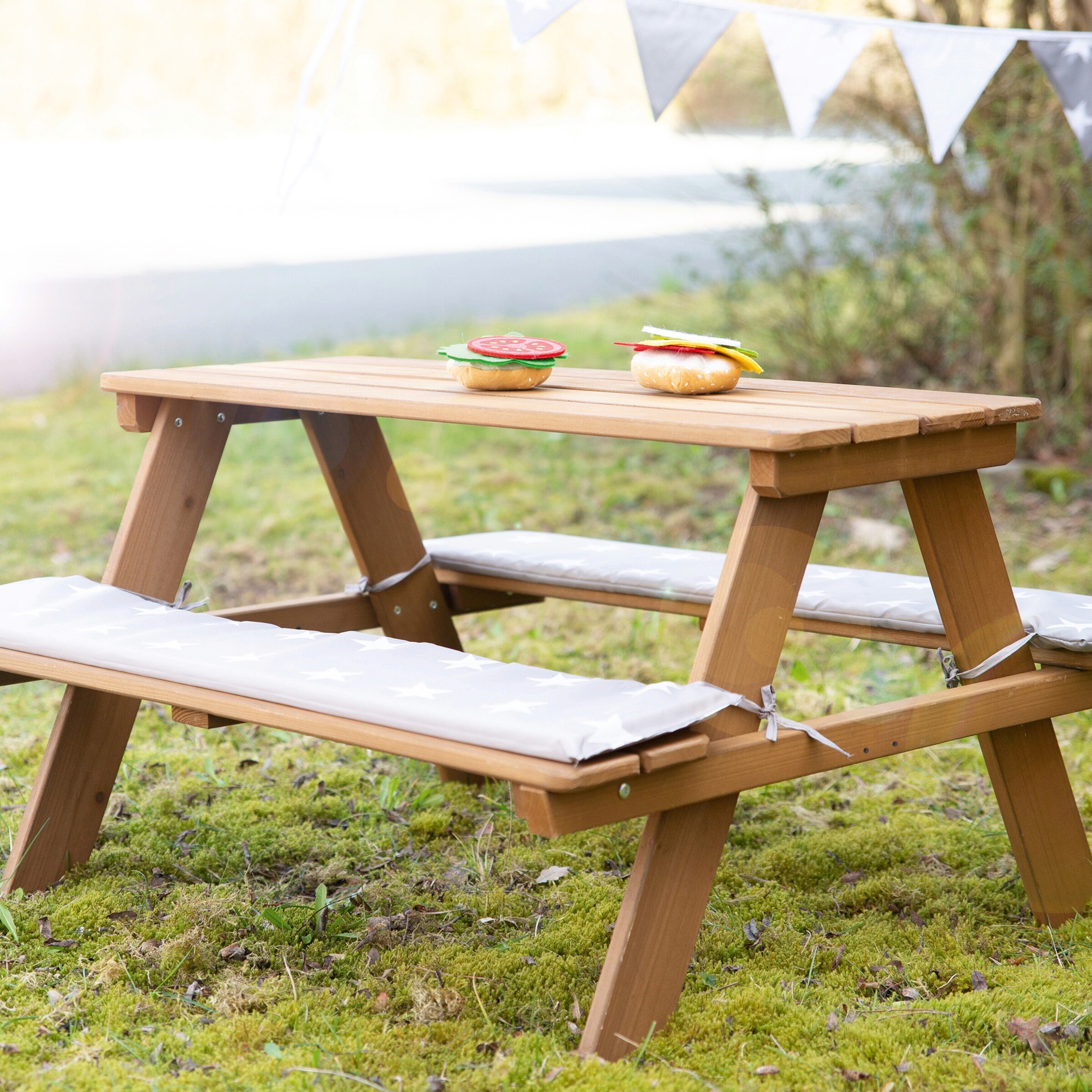 roba Kindersitzgarnitur Outdoor +, teak Outdoor +