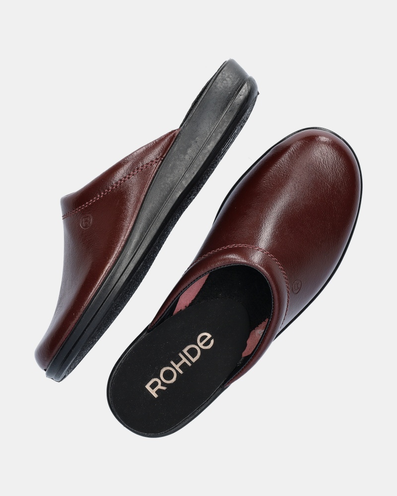 Rohde Pantoffels  - bruin