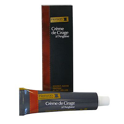 Crème de cirage anglais Henson & Co marron clair 50ml