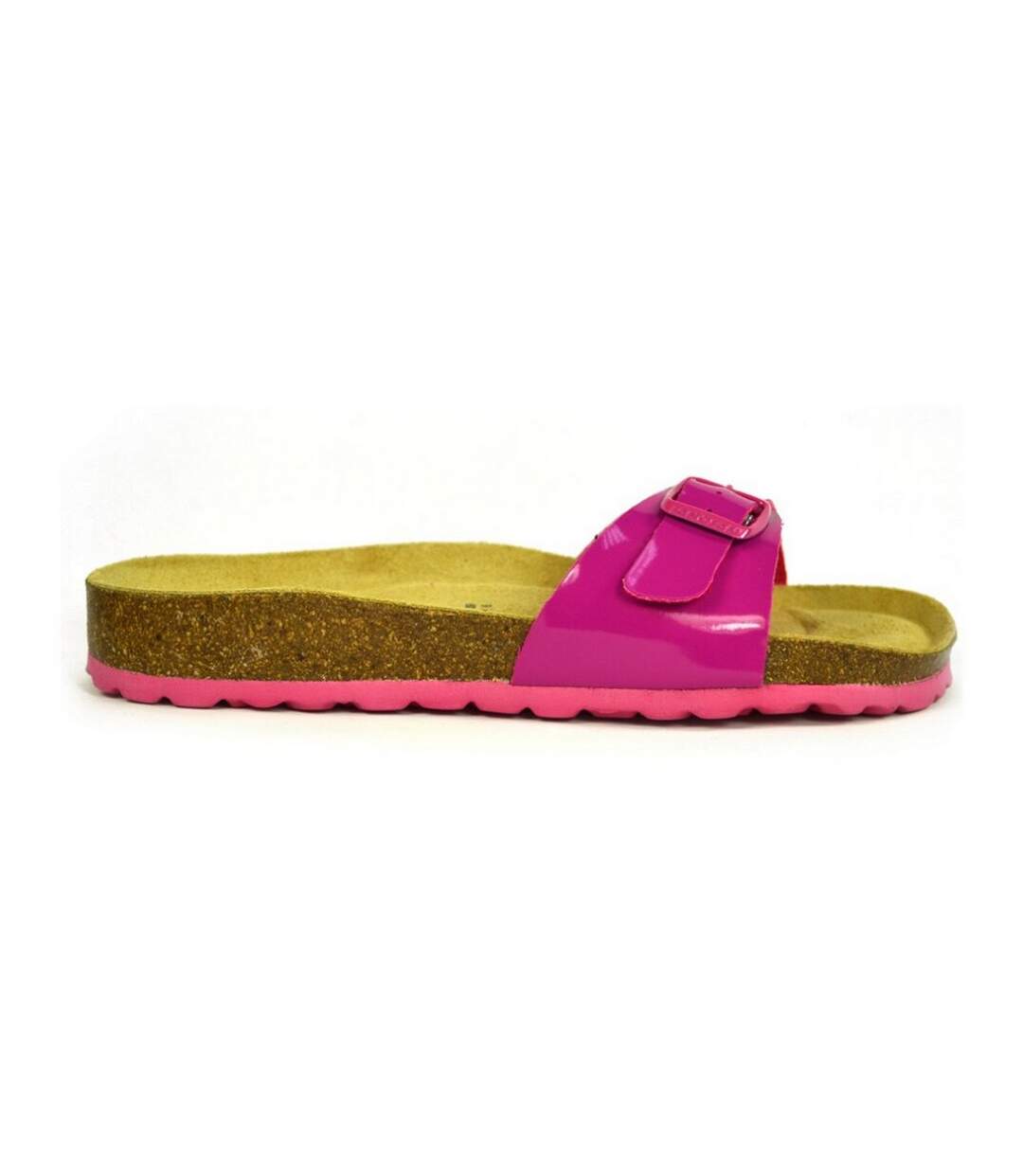 Sanosan - Sandales MALAGA LACQUERED - Femme (Fuchsia / Marron) - UTBS3061