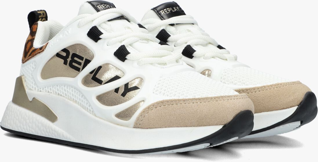 REPLAY witte replay lage sneakers maze jr
