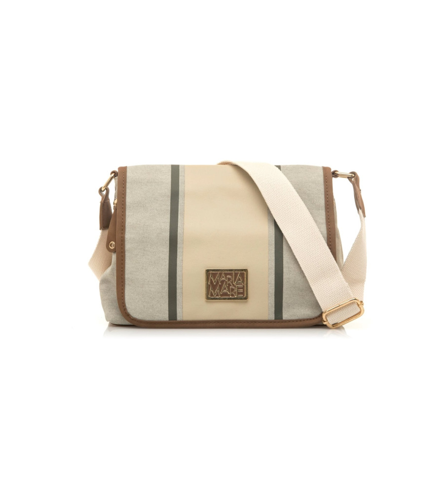 Bolsa transversal bege Mariamare Boly
