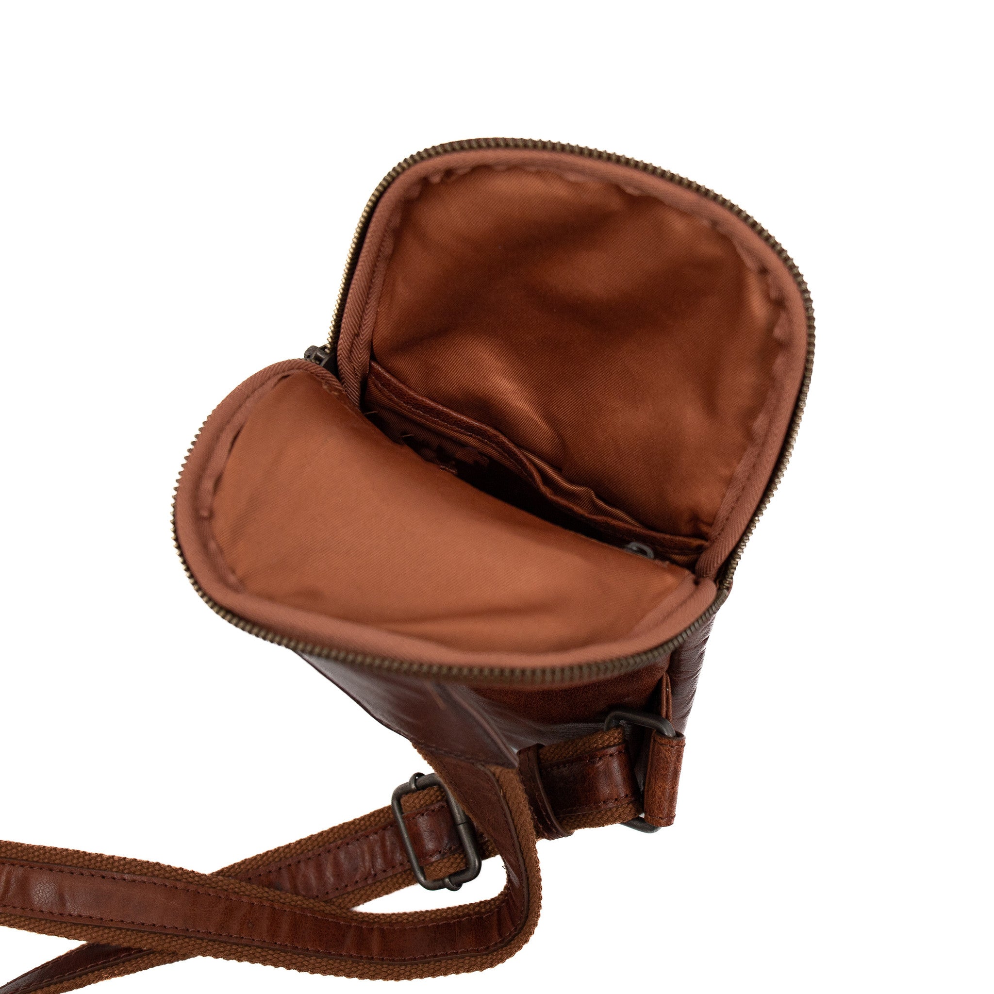 Crossbody tas 'Melle' cognac