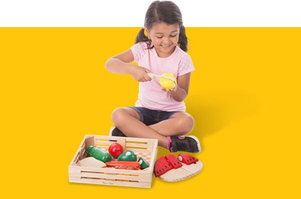 Melissa & Doug - Legemad I Træ - 25 Dele