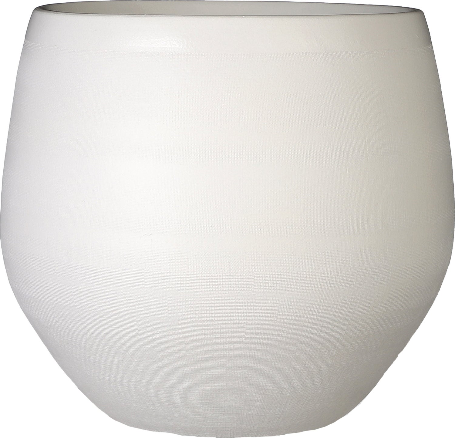 Mica Decorations bloempot Douro wit D 29 H 25 cm