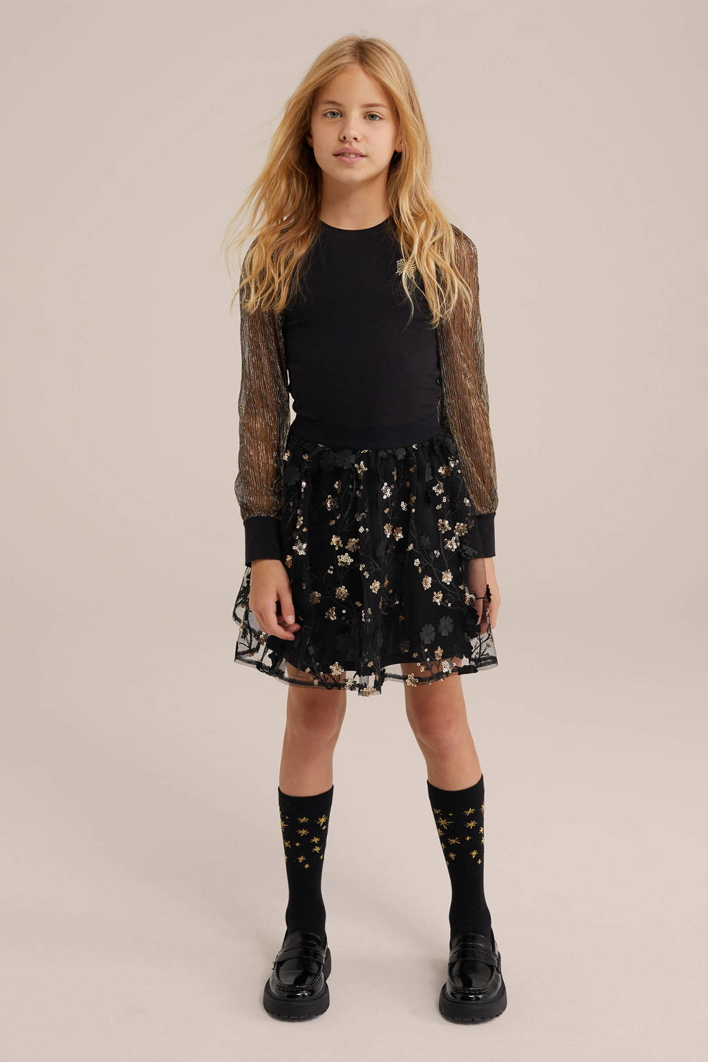 WE Fashion korte rok zwart