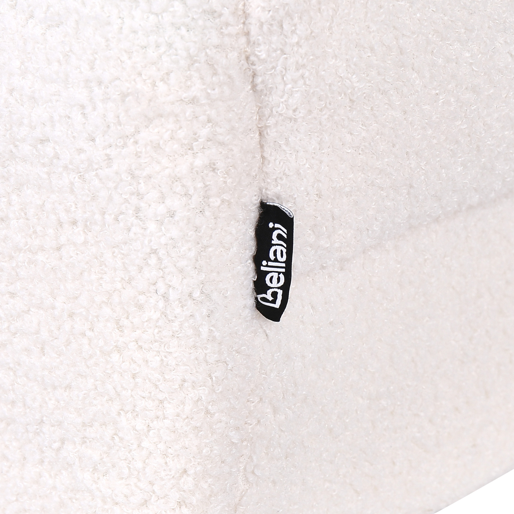 Beliani - ALNES - Ottomaan - Wit - Polyester