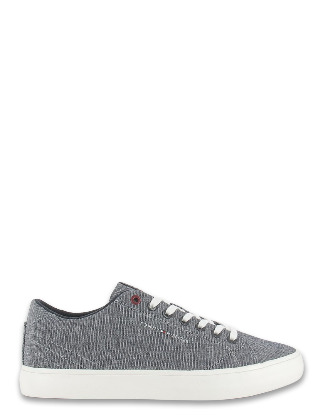 tommy hilfiger baskets de ville homme th hi vulc core low bleu