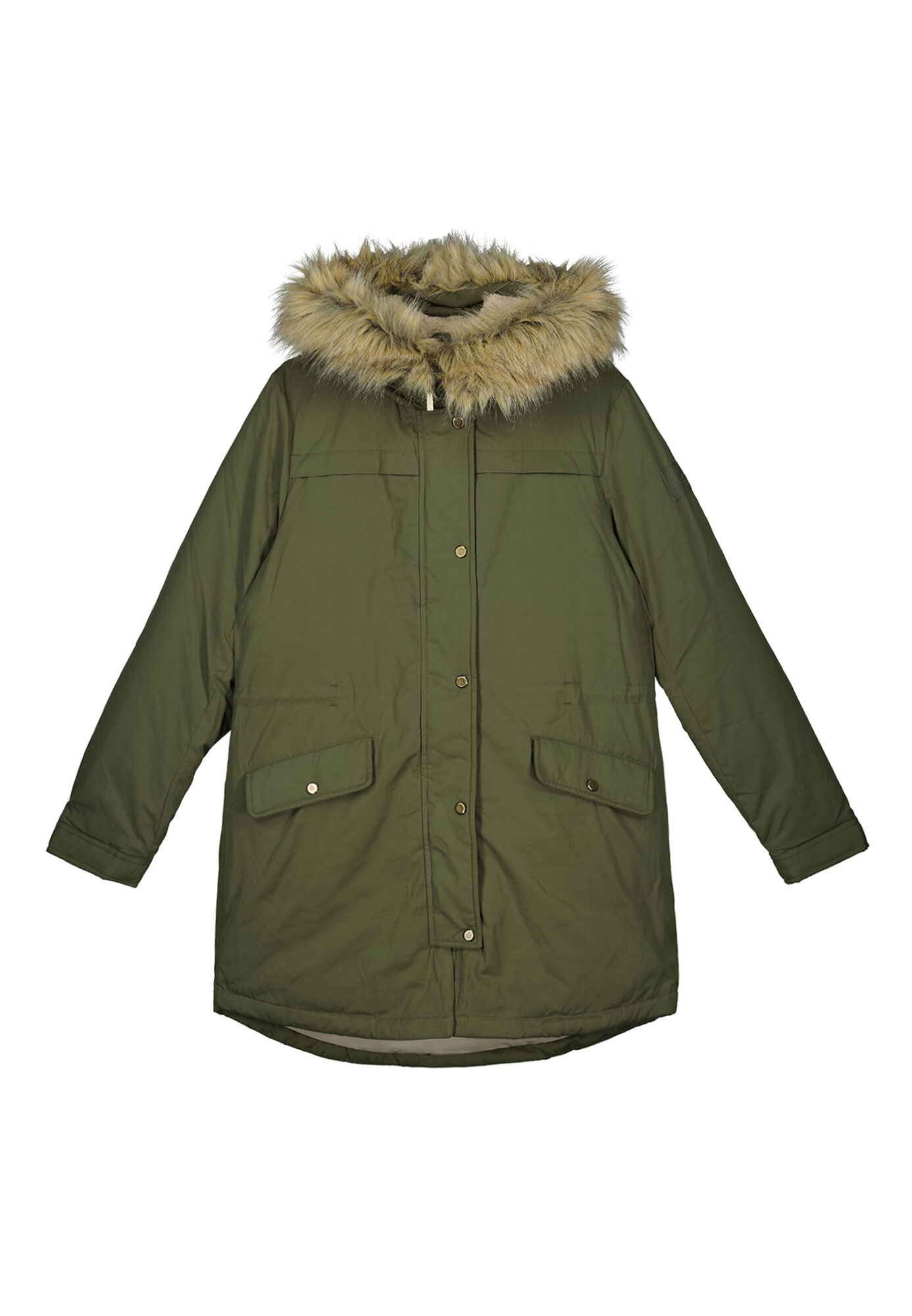 Parka Repelente de Água Sorona Aura Verde