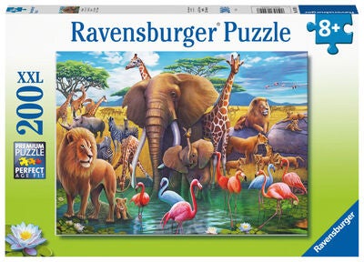 Ravensburger Puslespill Wildlife 200 Biter
