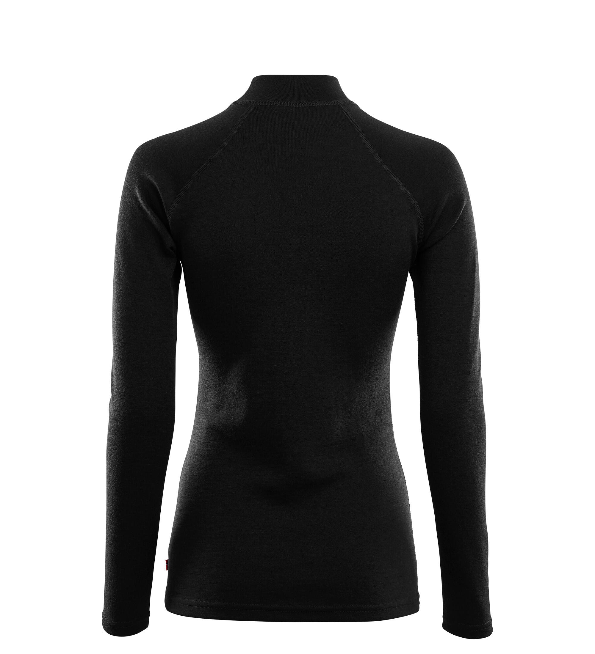 Aclima WarmWool Mock neck W's<br>Ullgenser med høy hals og glidelås!