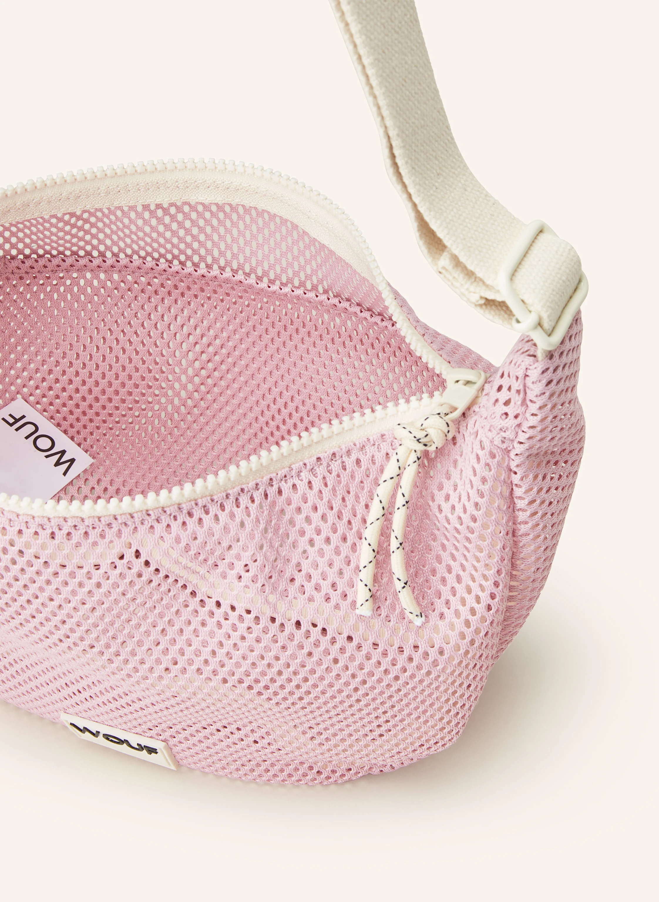 WOUF Schultertasche aus Mesh