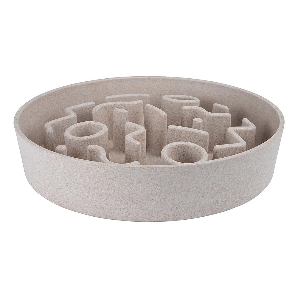 District 70 Bamboo Anti-schrok Voerbak Hond | Merengue - Ø21 cm (1200 ml) | 12665