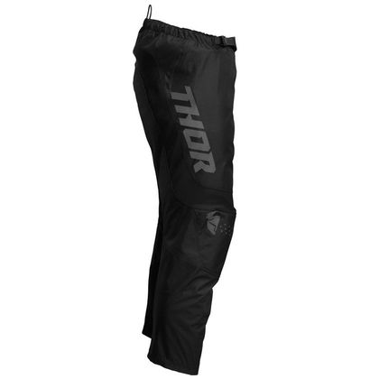 Pantalon cross Thor SECTOR MINIMAL BLACK ENFANT - Noir