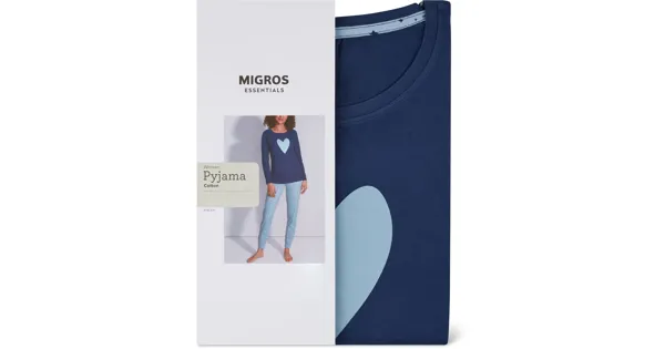 Essentials Damen-Pyjama