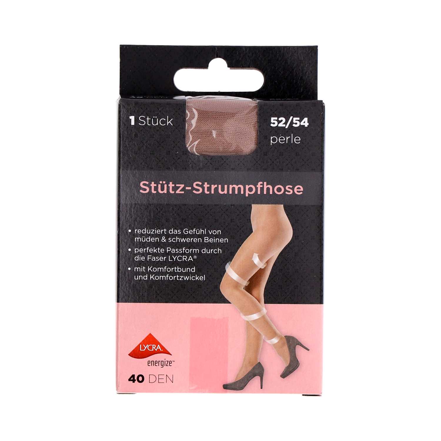 Stütz-Strumpfhose perle 40 den Gr. 52/54