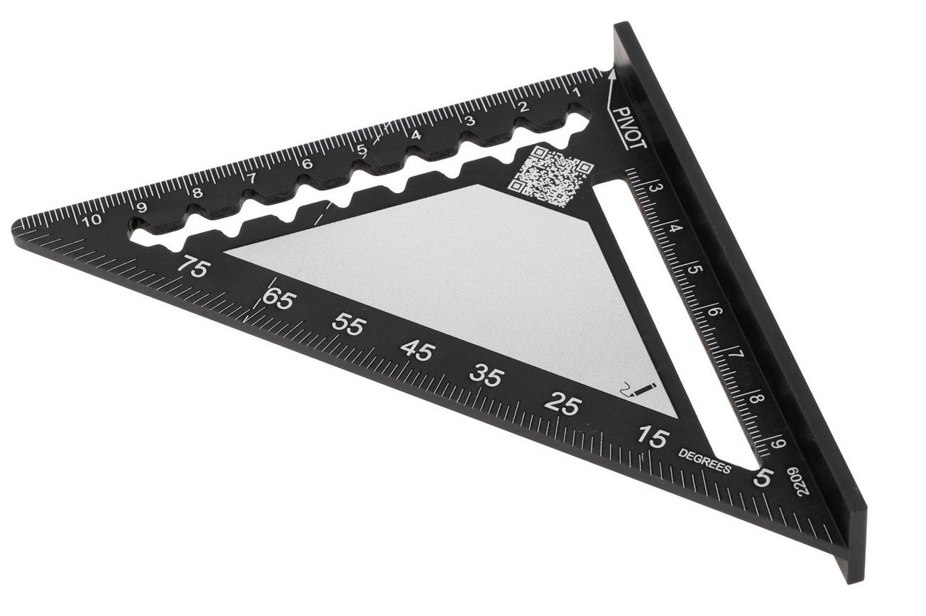 Hultafors Rafter Square 257030 metrisch, meetdriehoek 11 cm