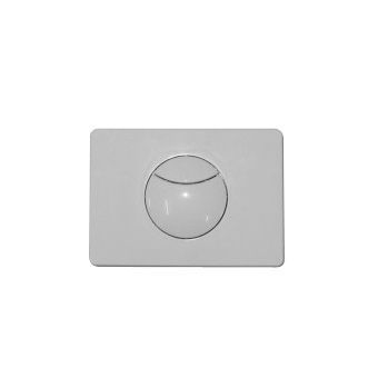 Plieger Donau bedieningspaneel voor frontbediening 2-knops wit