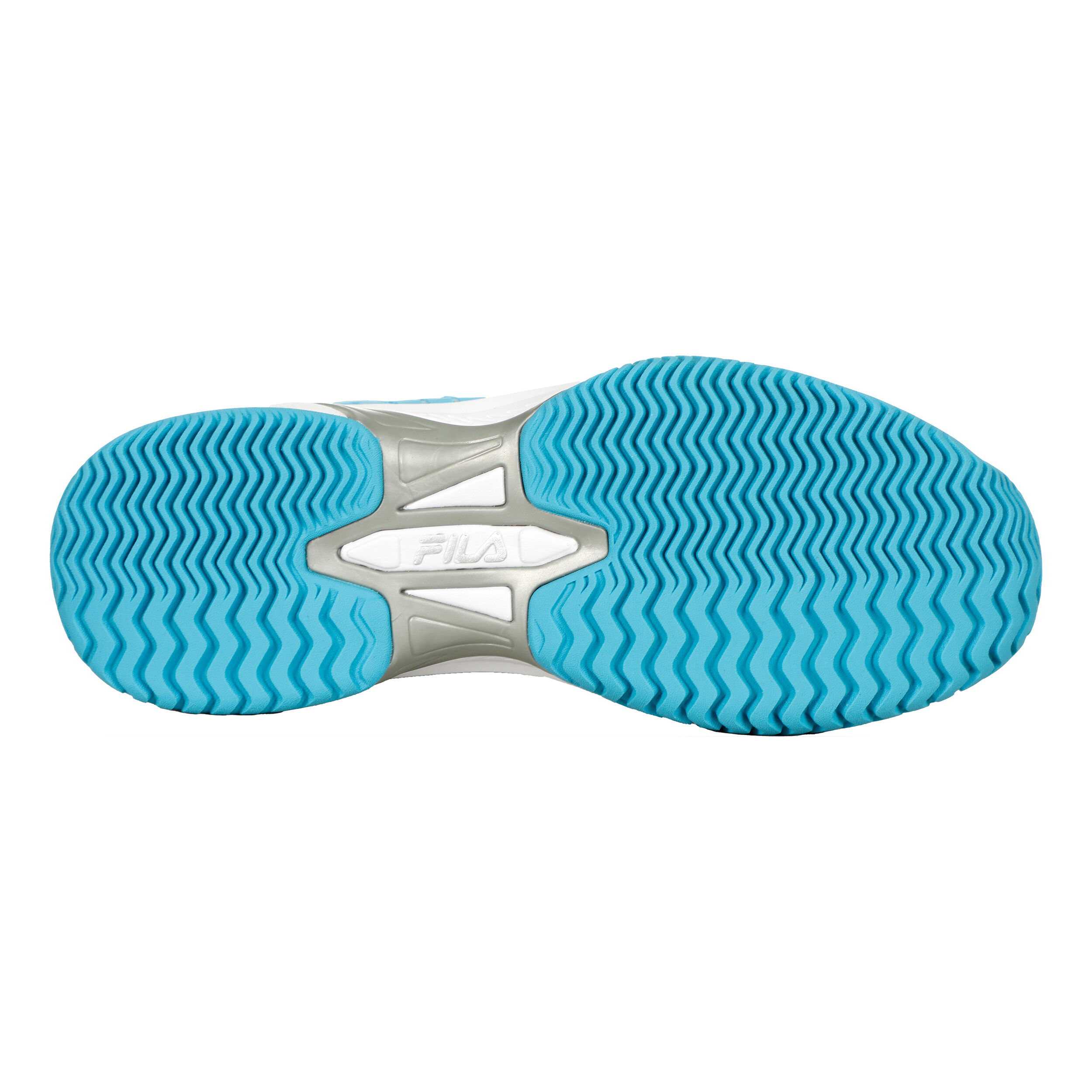 Fila Incontro Chaussures Toutes Surfaces Femmes - Turquoise , Blanc