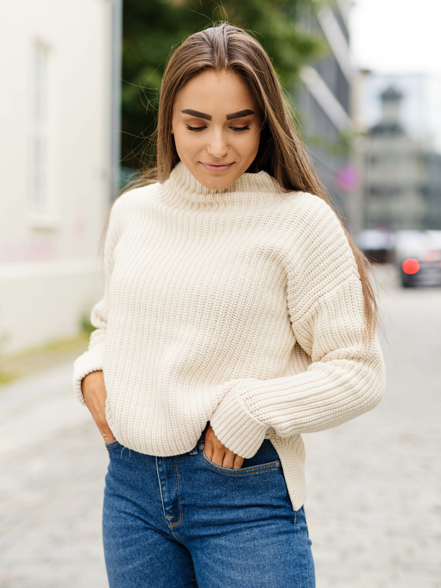 Selma Long Sleeve Knit Pullover