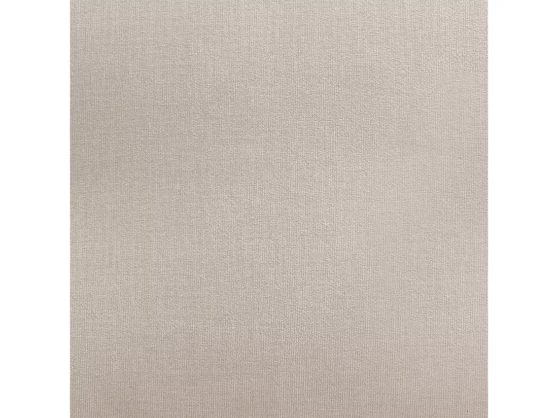 Canapé 3 places en velours beige LENVIK