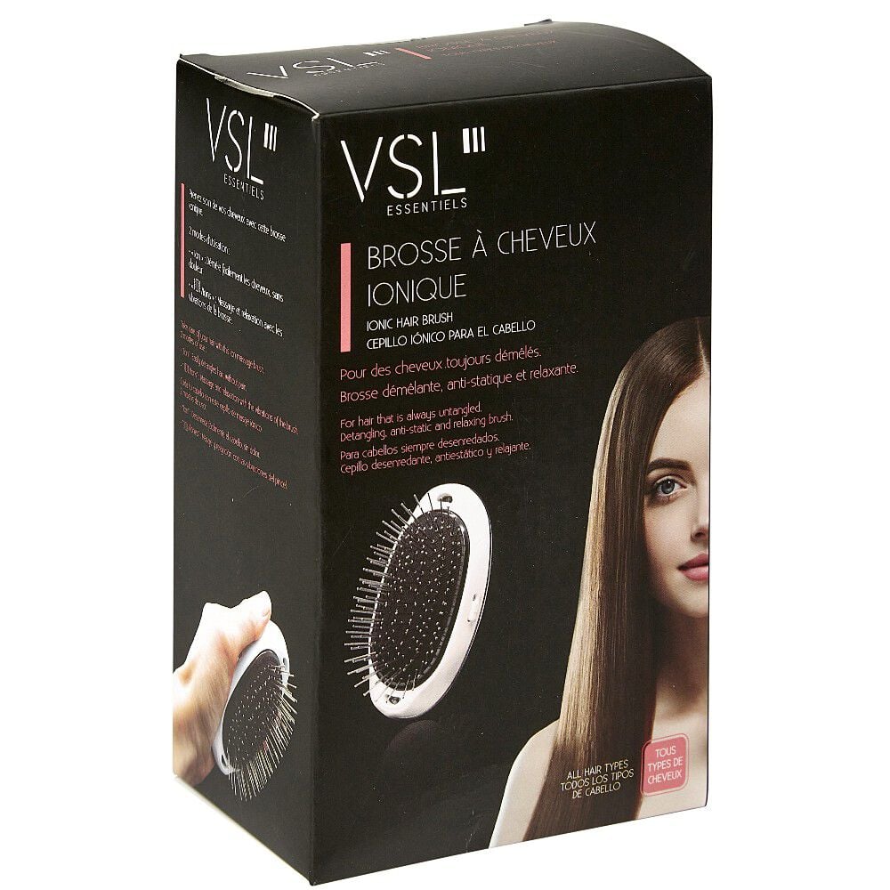 Brosse à cheveux démêlante anti-statique