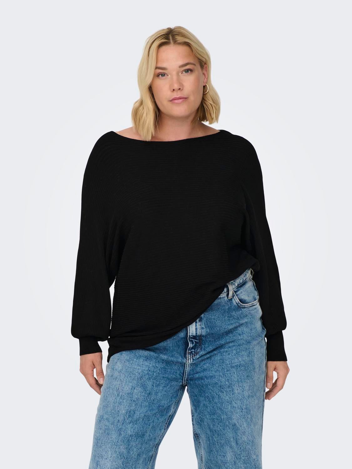 CARNEW Strickpullover Black