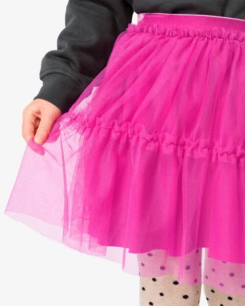 jupe fille rose rose