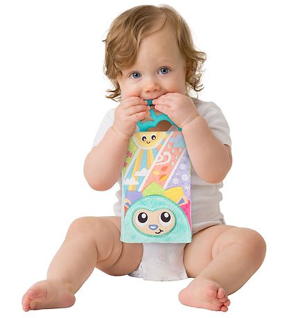 Playgro Stoffbuch - Entdecken Sie das Beißbuch der Jahreszeiten