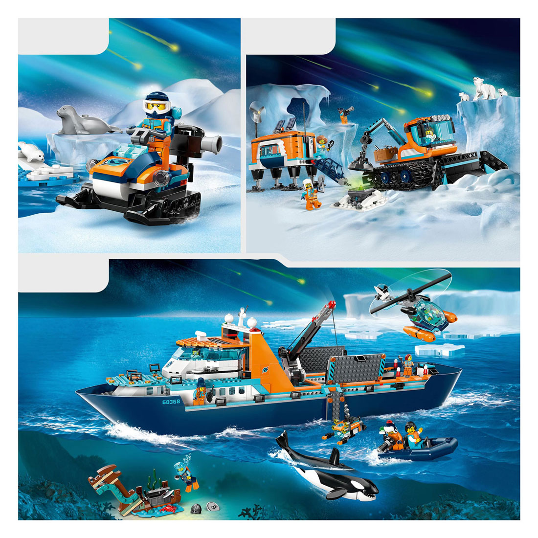LEGO City 60368 Poolonderzoeksschip