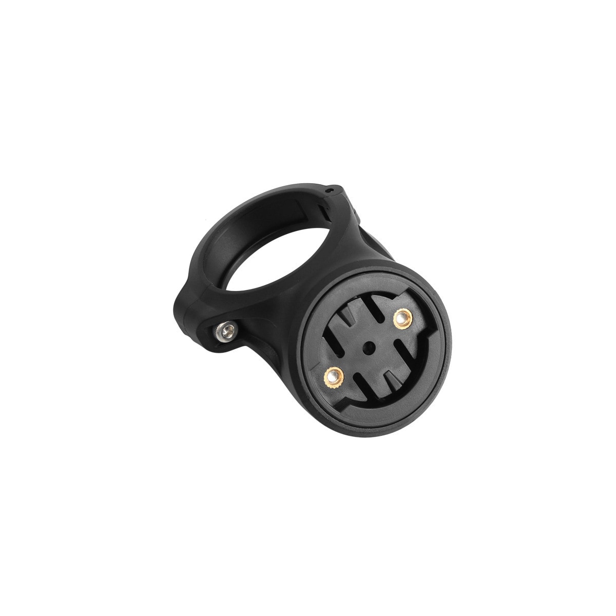 Brakett for montering av Garmin Varia radar-baklys og Edge 130 computer Sort