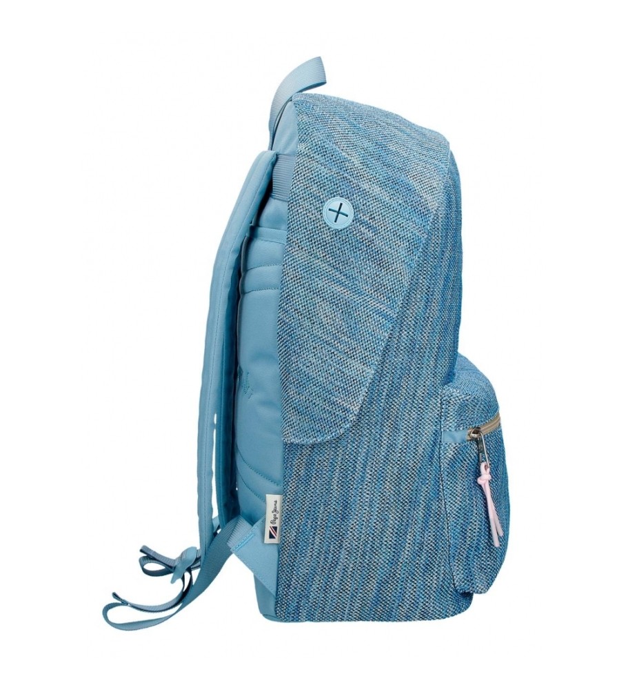 Mochila Escolar Pepe Jeans Lena Azul