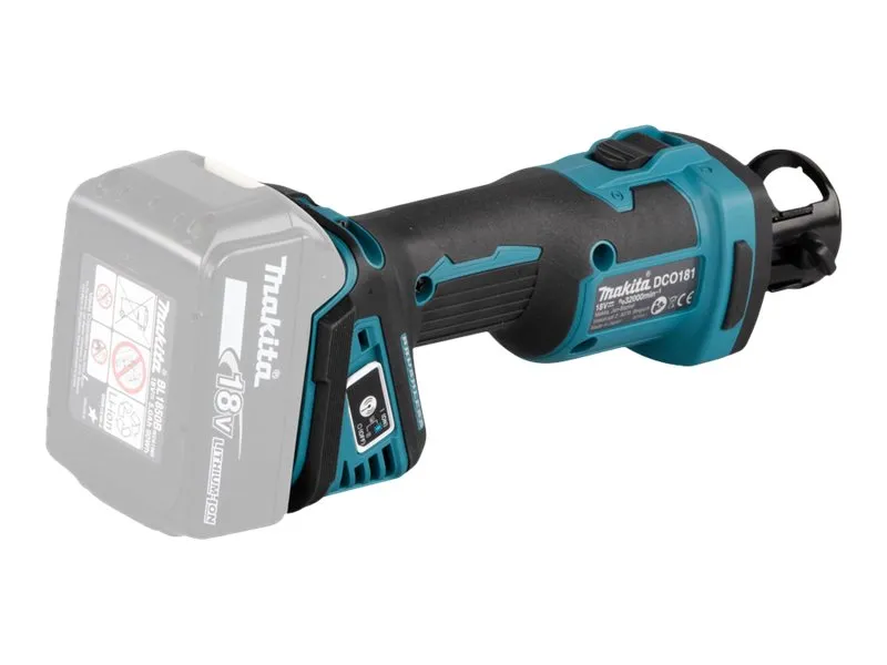 Makita DCO181 - Gipsvægskærer - ledningfri 6.35 mm - intet batteri - 18 V - SOLO