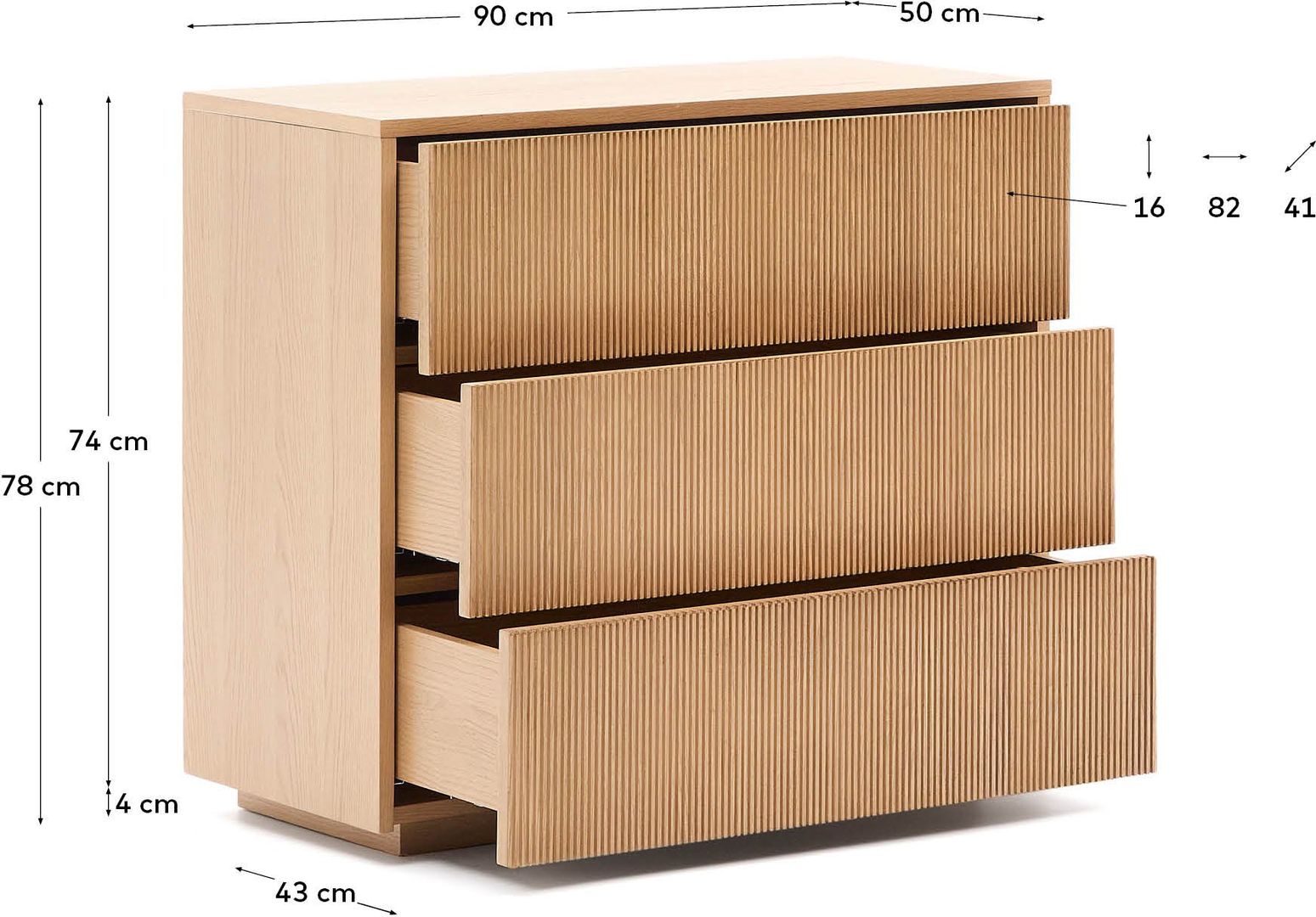 Kave Home   Helvine Ladekast