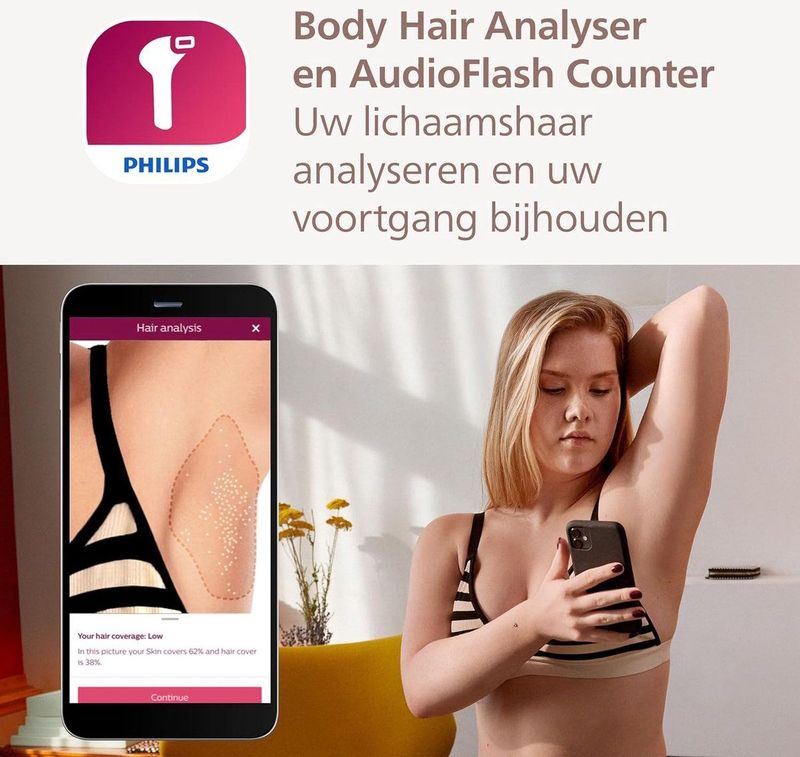 Philips Lumea IPL 9900 Series BRI9 IPL ontharingsapparaat met SenseIQ